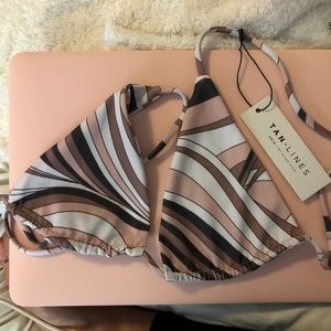 Sivan Ayla TAN + LINES Ciao Mykonos Bikini Top